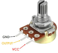 Potentiometer pinout