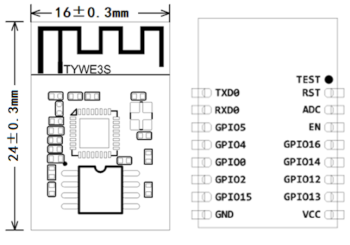 TYWE3S pinout